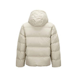 Skechers unisex Sport-Utility Woven Down Jacket in Peyote for lifestyle wear