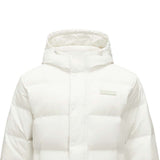 Skechers unisex Sport-Utility Woven Down Jacket in Marshmallow for lifestyle wear