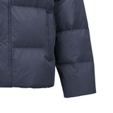 Skechers unisex Sport-Utility Woven Down Jacket in Odyssey Gray for lifestyle wear