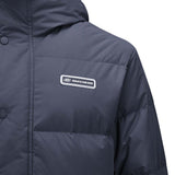 Skechers unisex Sport-Utility Woven Down Jacket in Odyssey Gray for lifestyle wear