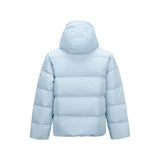 Skechers unisex Sport-Utility Woven Down Jacket in Sky Writing for lifestyle wear