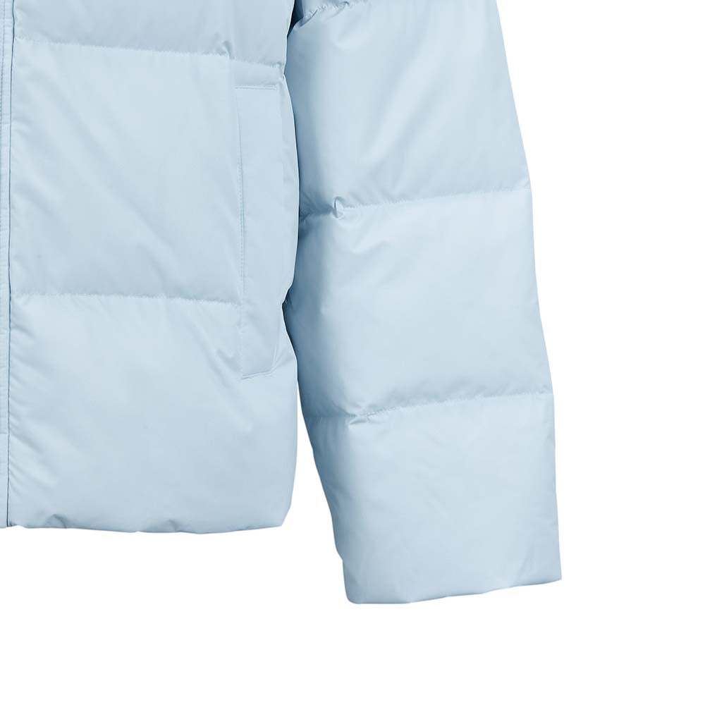 Skechers unisex Sport-Utility Woven Down Jacket in Sky Writing for lifestyle wear