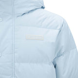 Skechers unisex Sport-Utility Woven Down Jacket in Sky Writing for lifestyle wear