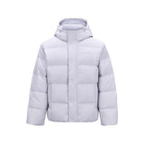Skechers unisex Sport-Utility Woven Down Jacket in Haze Purple for lifestyle wear