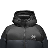 Skechers women's Sport-Utility Woven Down Jacket in Black Beauty for lifestyle wear