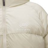 Skechers women's Sport-Utility Woven Down Jacket in Peyote for lifestyle wear