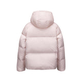 Skechers women's Sport-Utility Woven Down Jacket in Pale Lilac for lifestyle wear