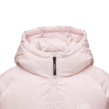 Skechers women's Sport-Utility Woven Down Jacket in Pale Lilac for lifestyle wear