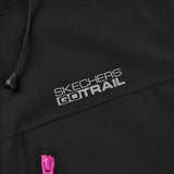 Skechers women's Go Trail 3 in 1 Jacket in Black Beauty for outdoor performance wear