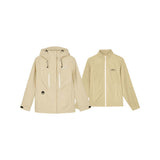 Skechers women's Go Trail 3 in 1 Jacket in Irish Cream for outdoor performance wear
