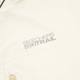 Skechers women's Go Trail 3 in 1 Jacket in Almond White for outdoor performance wear