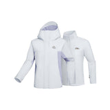 Skechers women's Go Trail 3 in 1 Jacket in Lilac Hint for outdoor performance wear