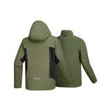 Skechers women's Go Trail 3 in 1 Jacket in Kalamata Green for outdoor performance wear