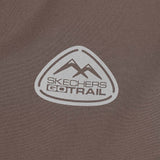 Skechers women's Go Trail 3 in 1 Jacket in Chocolate Brown for outdoor performance wear
