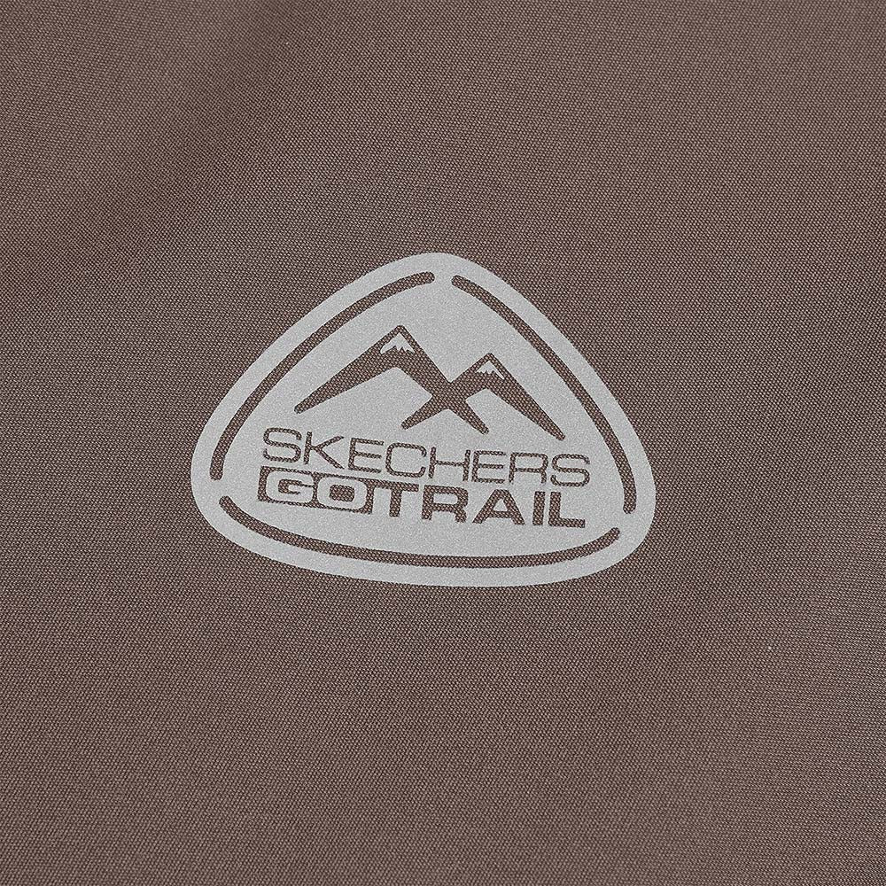 Skechers women's Go Trail 3 in 1 Jacket in Chocolate Brown for outdoor performance wear