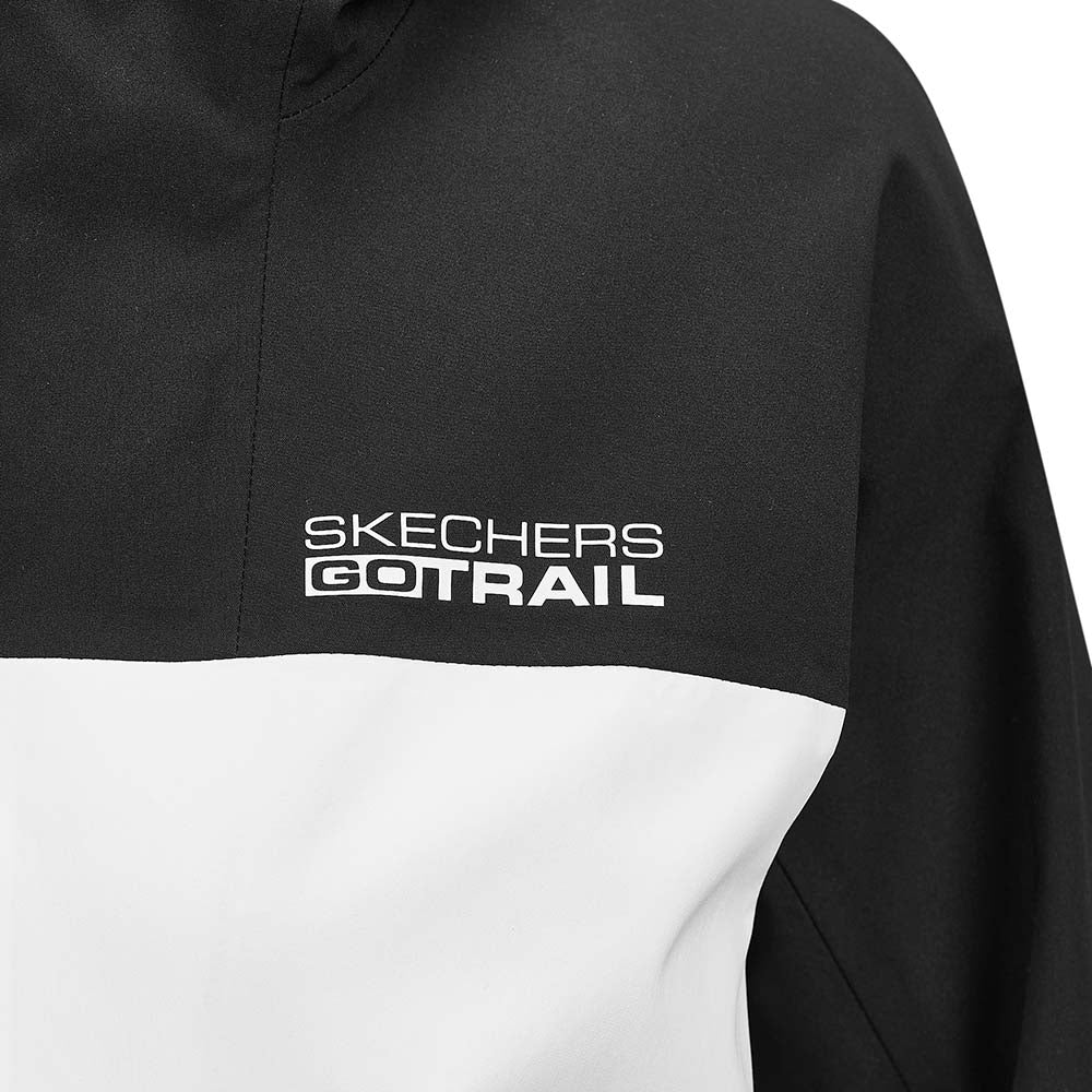 Skechers women's Go Trail 3 in 1 Jacket in Bright White for outdoor performance wear