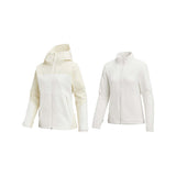 Skechers women's Go Trail 3 in 1 Jacket in Marshmallow for outdoor performance wear