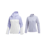 Skechers women's Go Trail 3 in 1 Jacket in Purple Heather for outdoor performance wear