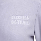 Skechers women's Go Trail 3 in 1 Jacket in Purple Heather for outdoor performance wear