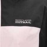 Skechers women's Go Trail 3 in 1 Jacket in Pale Lilac for outdoor performance wear