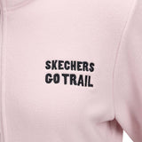 Skechers women's Go Trail 3 in 1 Jacket in Pale Lilac for outdoor performance wear