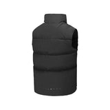 Skechers men's Timeless Woven Down Vest in Moonless Night for lifestyle wear