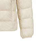 Skechers unisex Sport-Utility Woven Quilted Hooded Jacket in Whitecap Gray for outdoor performance wear