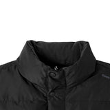 Skechers women's Timeless Woven Down Vest in Moonless Night for lifestyle wear