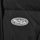 Skechers women's Colorful S Collection Woven Down Parka in Black Beauty for outdoor performance wear