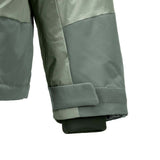 Skechers men's Go Trail Woven Down Jacket in Castor Gray for outdoor performance wear