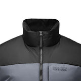 Skechers men's Go Trail Woven Down Vest in Periscope for outdoor performance wear