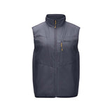 Skechers men's Go Trail Woven Quilted Vest in Periscope for outdoor performance wear