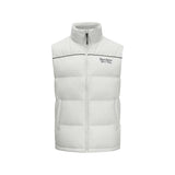 Skechers men's Sport-Utility Woven Down Vest in Gray Violet for lifestyle wear