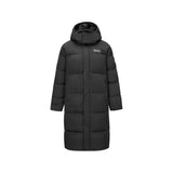 Skechers men's Sport-Utility Woven Down Coat in Black Beauty for lifestyle wear