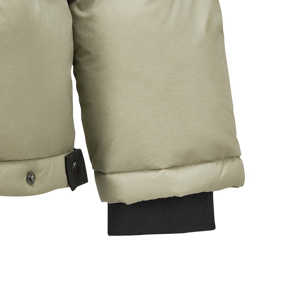 Skechers men's Go Trail Woven Down Jacket in Laurel Oak Gray for outdoor performance wear