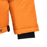Skechers men's Go Trail Woven Down Jacket in Pepper Orange for outdoor performance wear