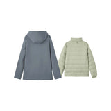 Skechers men's Go Trail 3 in 1 Jacket in Periscope for outdoor performance wear