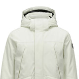 Skechers men's Sport-Utility Woven Down Coat in Silver Birch for lifestyle wear