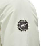 Skechers men's Sport-Utility Woven Down Coat in Silver Birch for lifestyle wear