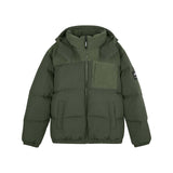 Skechers men's Sport-Utility Woven Down Jacket in Kambaba for lifestyle wear
