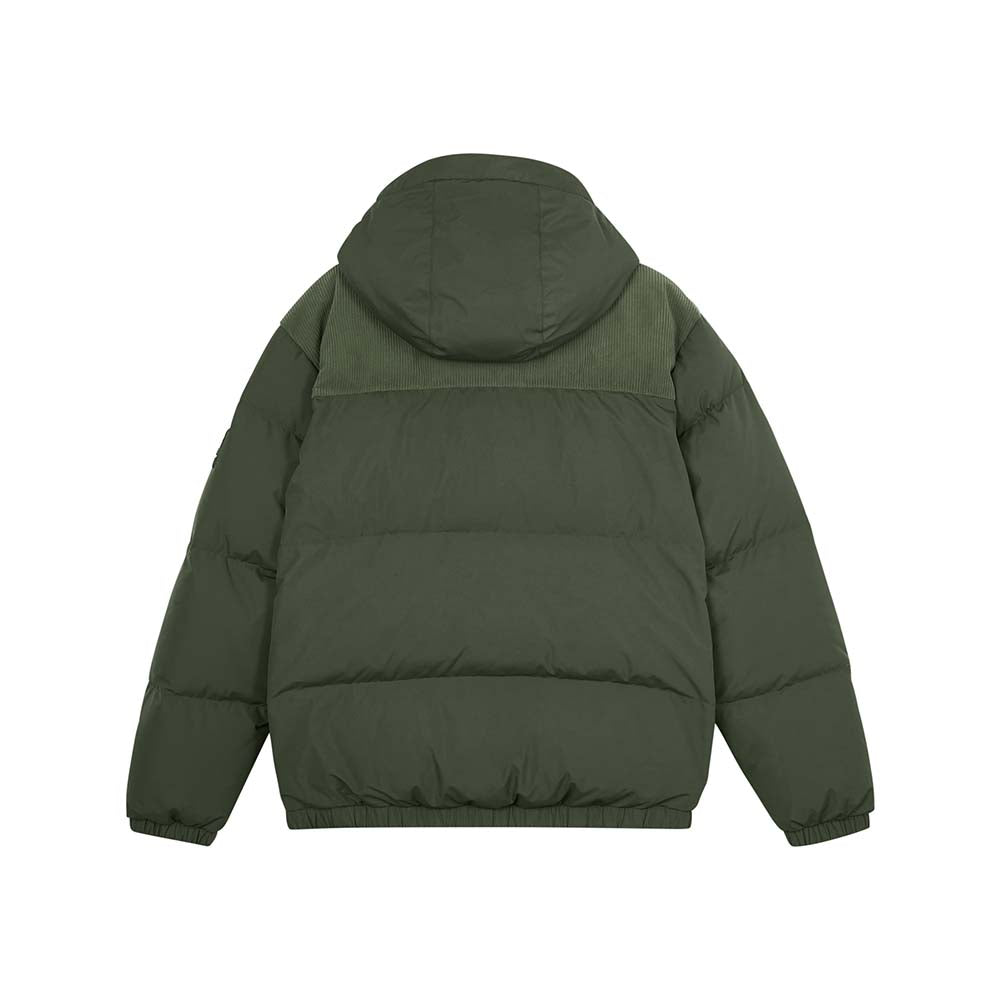 Skechers men's Sport-Utility Woven Down Jacket in Kambaba for lifestyle wear