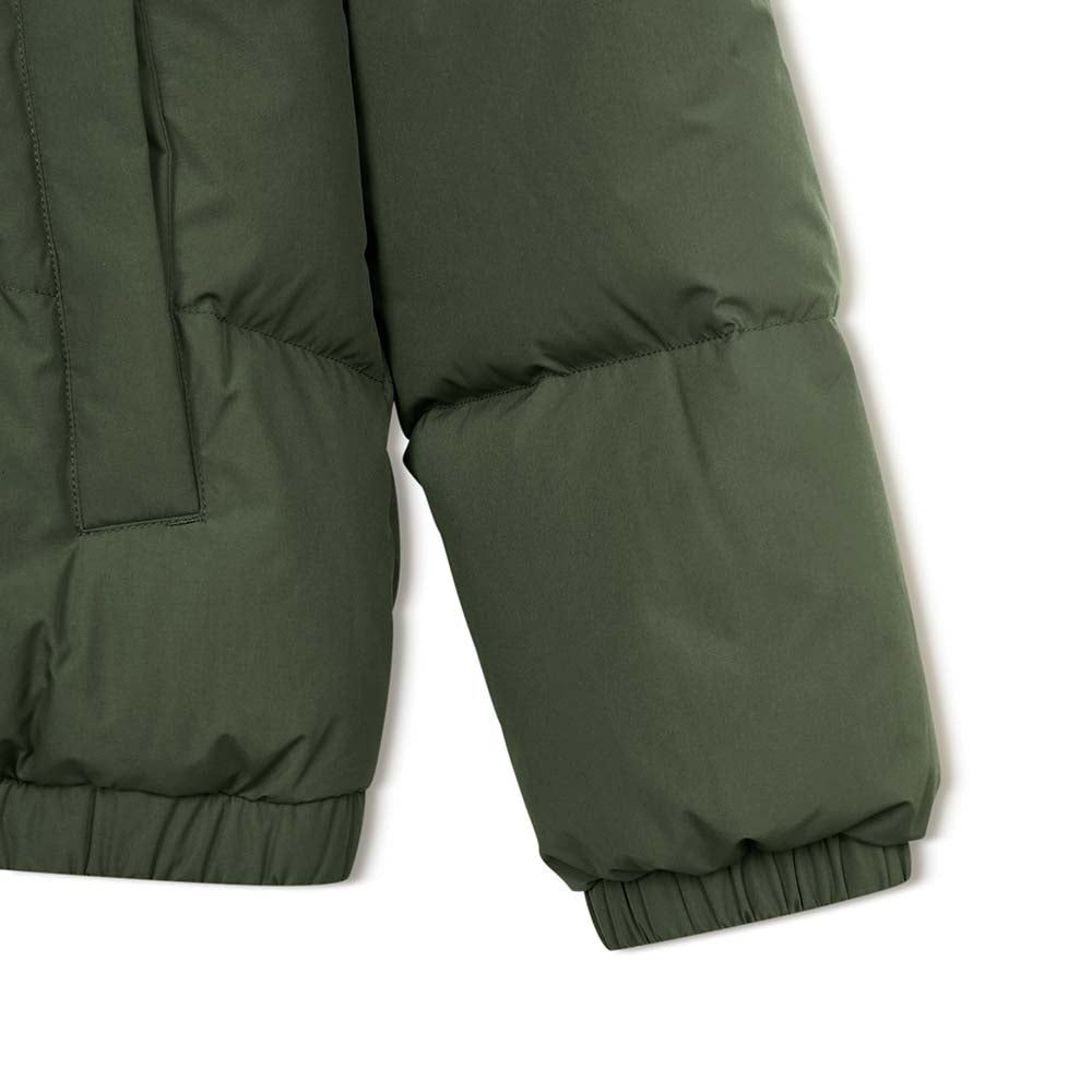 Skechers men's Sport-Utility Woven Down Jacket in Kambaba for lifestyle wear