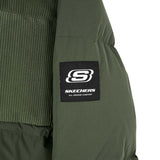 Skechers men's Sport-Utility Woven Down Jacket in Kambaba for lifestyle wear