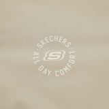 Skechers men's Sport-Utility Woven Quilted Jacket in Peyote for lifestyle wear