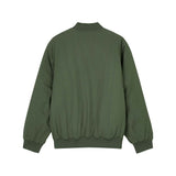 Skechers men's Sport-Utility Woven Quilted Jacket in Beetle for lifestyle wear