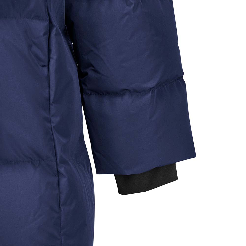 Skechers men's Sport-Utility Woven Down Coat in Peacoat for lifestyle wear