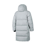 Skechers men's Sport-Utility Woven Down Coat in Harbor Mist for lifestyle wear