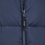Skechers men's Sport-Utility Woven Down Vest in Navy Blazer for lifestyle wear