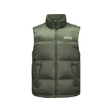 Skechers men's Sport-Utility Woven Down Vest in Kambaba for lifestyle wear