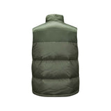 Skechers men's Sport-Utility Woven Down Vest in Kambaba for lifestyle wear